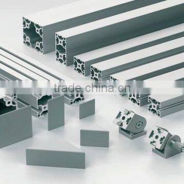 square Aluminium tube for automation assemble lines
