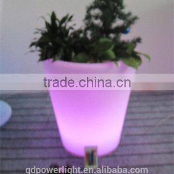 LED Flower pot and vases with remote control 3841F