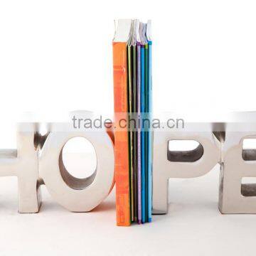 Cast Aluminum Decorative Hope Bookends