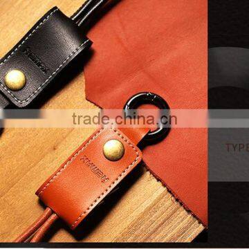 Hot Selling Remax Leather USB Cable for Iphone , Mini Iphone 6 Data Cable photo-3