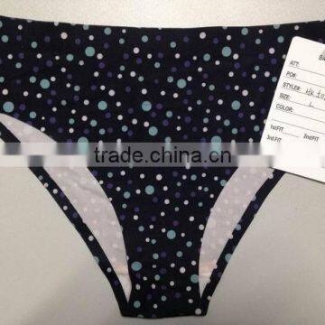 Printed Laser Cut Lady's Underwear