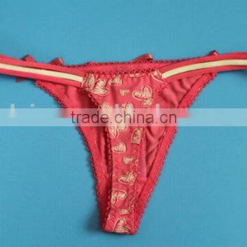 Sexy Oem Hot Pink Ladies Bikini ,sex Thong Photo for Ladies photo-4