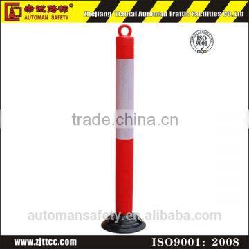 120cm PE Safety Warning Road Post