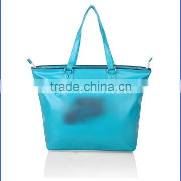 PU leather women tote bags with logo handbags