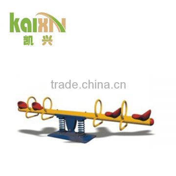 Top Quality Outdoor Metal spring seesaw for four people