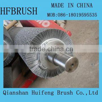 Roller brush in abrasive