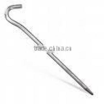 galvanized wire hook stake