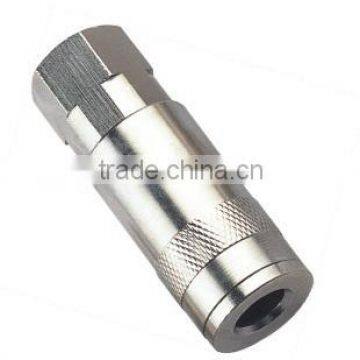 UK type quick release female thread zinc-plated, steel coupler