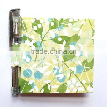 Memo Pads Style 3 Folded Customized Notepad With Pen photo-2