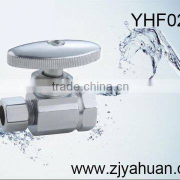 CHEAP PRICE-zinc double straight angle valve/toilet anglve valve