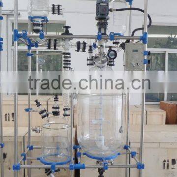 100L Customized Glass Reactor for Distillation and Reflux photo-4