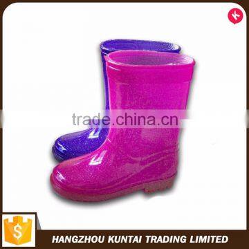 Latest design superior quality pvc rain boot