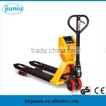 Digital Scales Pallet Truck with factory price