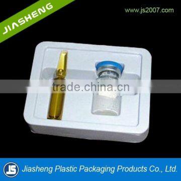 customized high qulity medical blister plastic packaging tray for Ampoule & vial