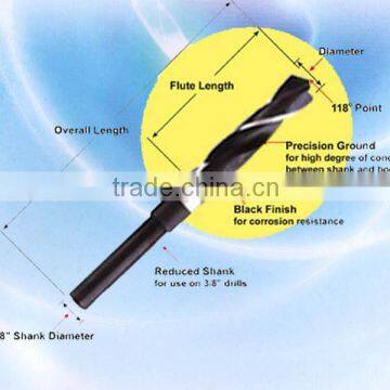HSS Taper Shank Twist Drills