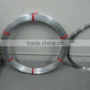 Good quality hot dipped galvanized flat steel wire for cattle farm