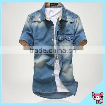 Fashional Newly 100% Cotton Denim Shirt