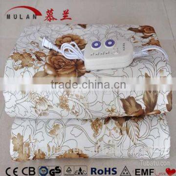 twin size or customized size electric blanket with controller