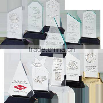 acrylic trophy with lots of designs, custom acrylic trophy made in china