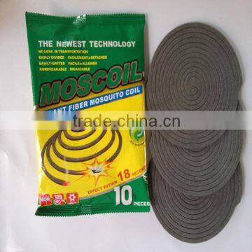 Effective household no smoke plant fiber mosquito coil