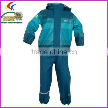 children rainsuit made of PU