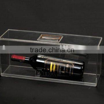 Acrylic wine display stand/alcohol display box