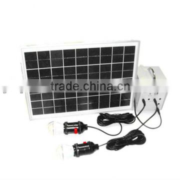 8w home solar sysrem with DC output