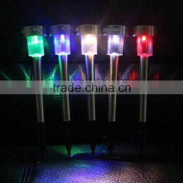 Solar Power LED Garden Skirt Lamp Yard Lawn Light Signal Path Party Spotlight photo-2