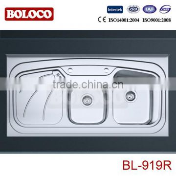 120*60cm Lay-on Stainless steel sinks BL-919R