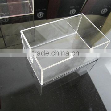 Professional Design Customized Acrylic Storage Box donation box