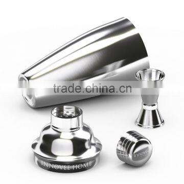 Personalised Premium Home Bar Stainless Steel Spiral Line Cocktail Shaker photo-3