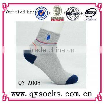 Men cotton business socks