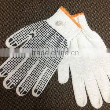 PVC Dotted White Hand Cotton Gloves/ working gloves/ safety gloves                        
                                                Quality Choice