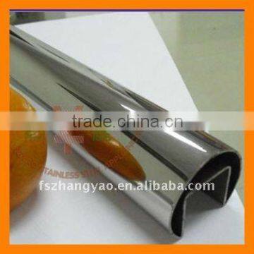 SS 304 Stainless Steel Welded Slot Tube / Pipe