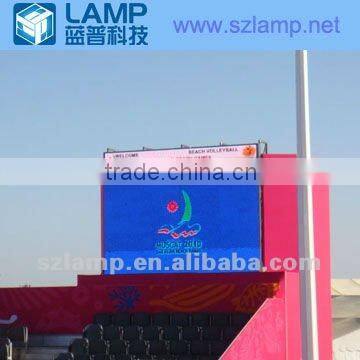 Big LED outdoor scoreboard for stadium