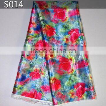 Fashion Style wholesale silk fabric for dress S014