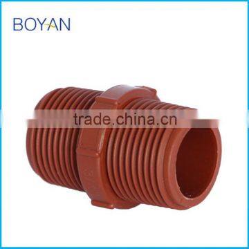 Water supply BS PP pipe fitting Male Equal Coupling