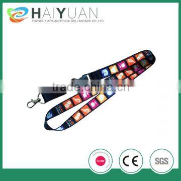 Beautiful cartoon printed lanyard with customized logo