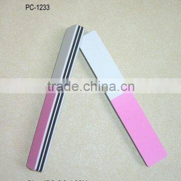 Beauty manicure foot smoothing buffing polishing nail file