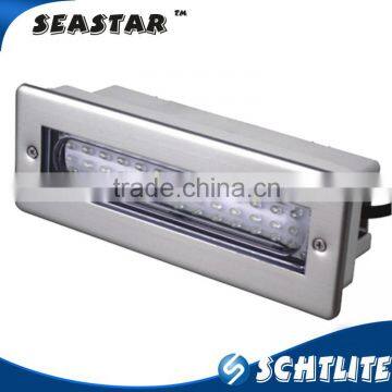 SEASTAR IP68 stainless steel outdoor water proof 12V led recessed light