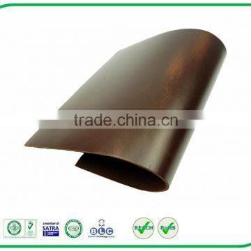 Newest 2.0mm Oil Pull Up Leather Genuine Shoes Leather