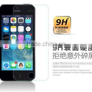2015 (hot ) 0.26mm 9H HD Anti-Fingerprint Tempered Glass Screen Protector for Apple Iphone 6 5s 5 4s photo-5