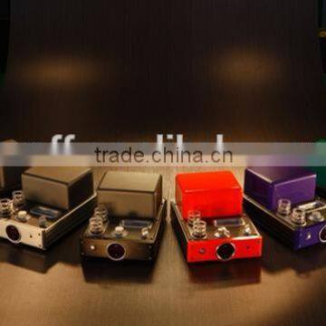 Hybrid vacuum tube bluetooth integrated amplifier