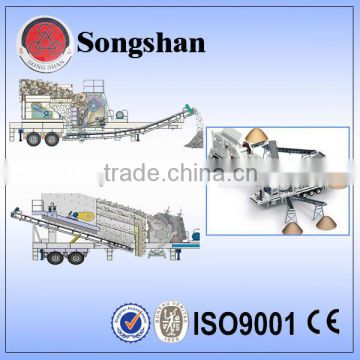 Mobile rock crusher china supplier