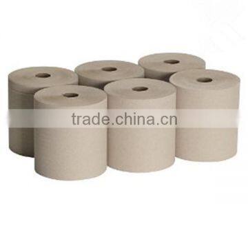 1ply recycle white and kraft hand paper towel,paper towel jumbo roll