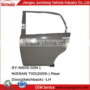 High Quality Rear Door(Hatchback)-LH For Ni ssn TIID(2009-)Auto Parts