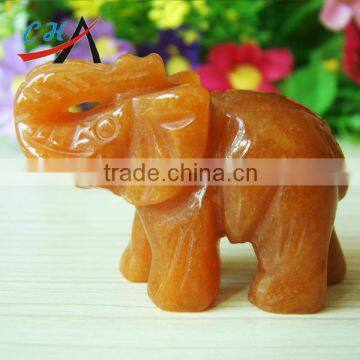 30-100mm gemstones elephant gemstone carvings