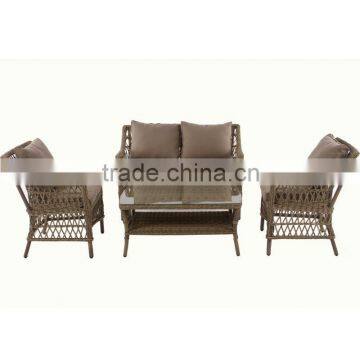 Granco KAL897 all weather cheap outdoor sofa 2014 new style wicker sofa