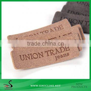 Sinicline 2015 custom debossed leather label for jeans