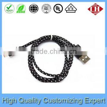 Wholesale Nylon Braided Micro Usb Charger for Mobile Phone photo-3